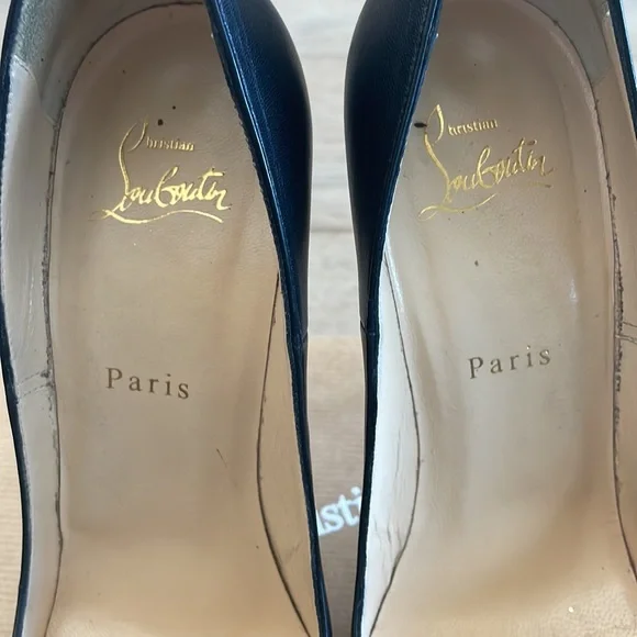 🔥SOLD🔥Christian Louboutin Black So Kate 120 Kid Size 38.5 - Picture 11 of 13
